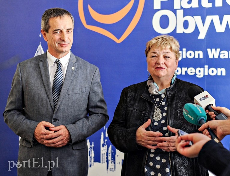 Elbląg, To będzie ich kolejna kadencja w parlamencie - Elżbieta Gelert i Jerzy Wcisła Elbląg, To będzie ich kolejna kadencja w parlamencie - Elżbieta Gelert i Jerzy Wcisła