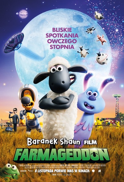 Elbląg, Baranek Shaun Film. Farmageddon w kinie Światowid Elbląg, Baranek Shaun Film. Farmageddon w kinie Światowid