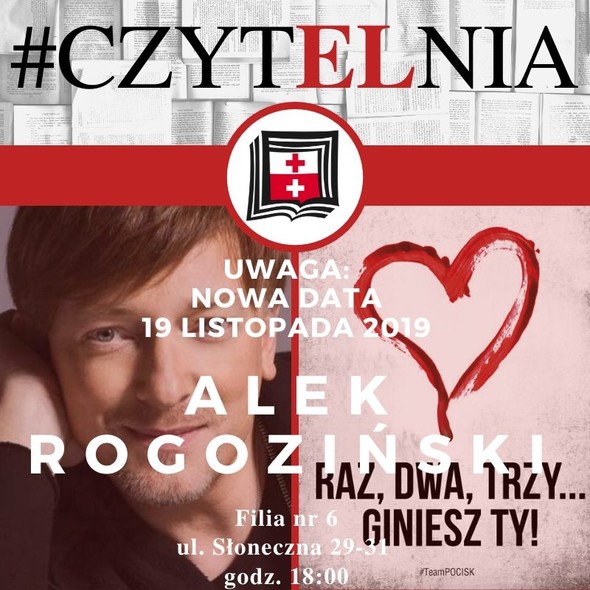 Elbląg, Spotkanie z mistrzem kryminału przełożone Elbląg, Spotkanie z mistrzem kryminału przełożone