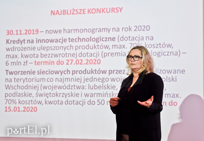 Elbląg, O unijnym dofinansowaniu opowiadała m.in. Joanna Filip