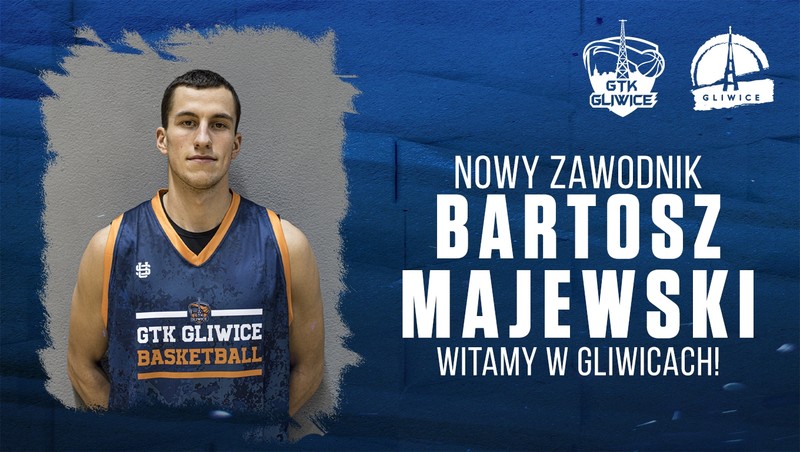 Elbląg, GTK Gliwice informuje o pozyskaniu Bartosza Majewskiego (zdjęcie z serwisu www.gtkgliwice.pl)