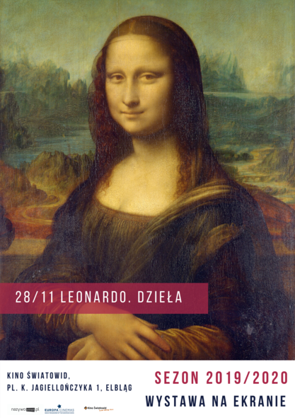 Elbląg, Wystawa na ekranie - "Leonardo. Dzieła" w kinie Światowid Elbląg, Wystawa na ekranie - "Leonardo. Dzieła" w kinie Światowid