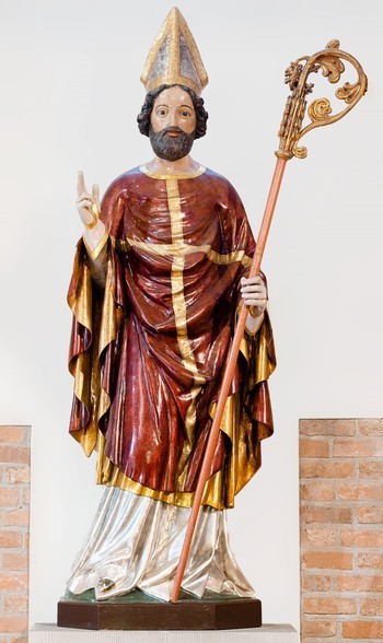 Elbląg, Figura św. Mikołaja w elbląskiej katedrze Elbląg, Figura św. Mikołaja w elbląskiej katedrze