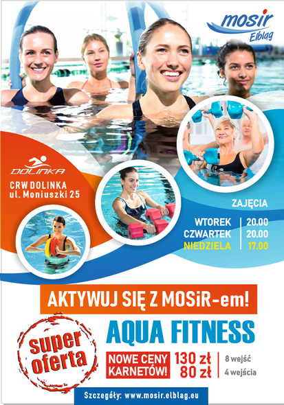 Elbląg, Aqua Fitness: ona wygrała zaproszenie