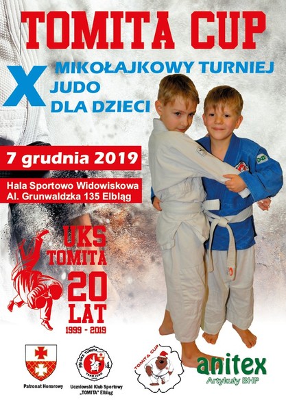 Elbląg, X Mikołajkowy Turniej Judo dla dzieci