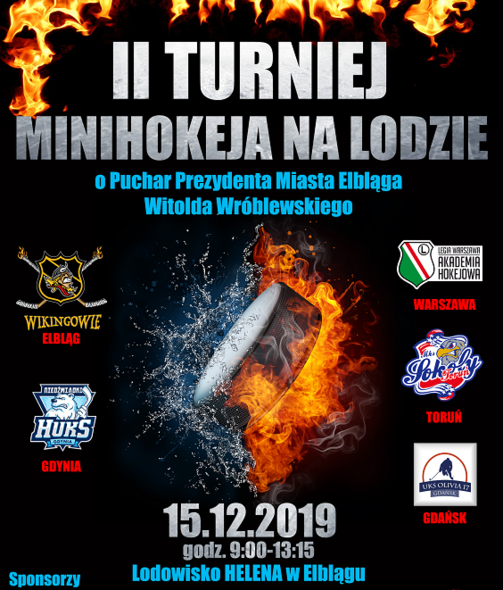 Elbląg, II Turniej Minihokeja na Lodzie już w niedzielę Elbląg, II Turniej Minihokeja na Lodzie już w niedzielę