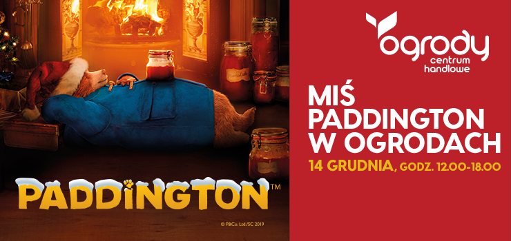 Miś Paddington w Ogrodach Miś Paddington w Ogrodach