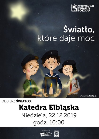 Elbląg, Betlejemskie światło pokoju w elbląskiej katedrze Elbląg, Betlejemskie światło pokoju w elbląskiej katedrze