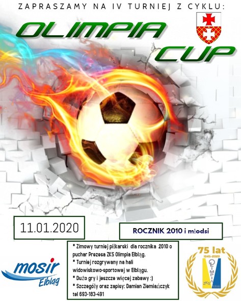 Elbląg, IV edycja Olimpia Cup