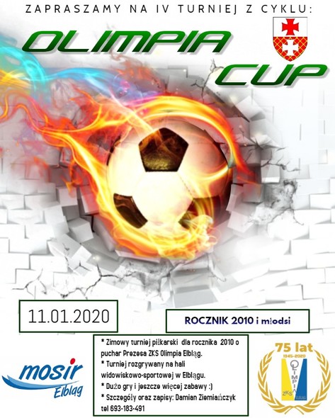 Elbląg, IV edycja Olimpia Cup Elbląg, IV edycja Olimpia Cup