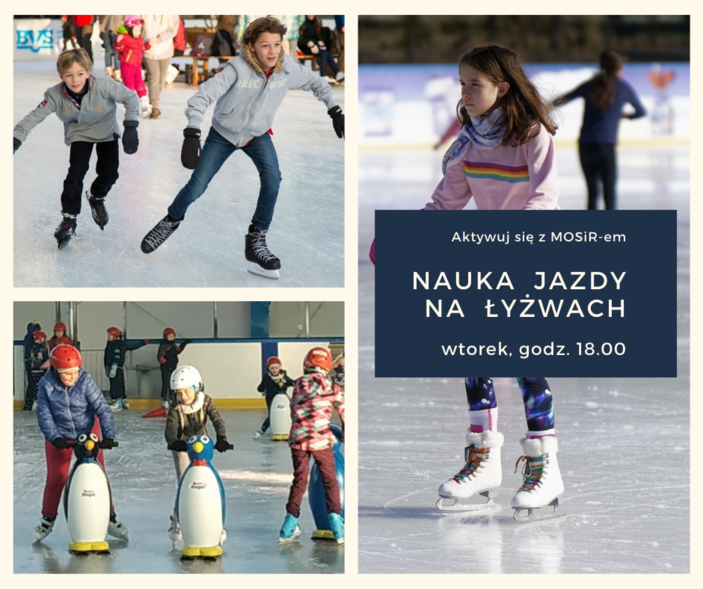 Elbląg, Nauka jazdy na łyżwach z MOSiR-em