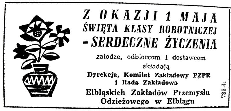 Elbląg, Głos Elbląga, rok 1959