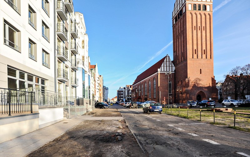 Elbląg, Tak dzisiaj wygląda ulica Rybacka