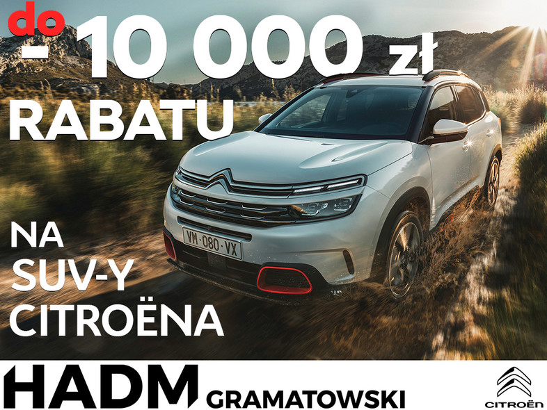 Wielka Wyprzedaż SUV-ów Citroëna Wielka Wyprzedaż SUV-ów Citroëna