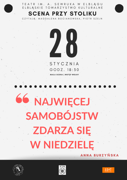 Elbląg, Najwięcej samobójstw zdarza się w niedzielę