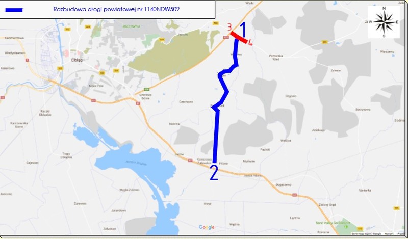 Elbląg, zdjęcie pochodzi z dokumentacji projektowej inwestycji