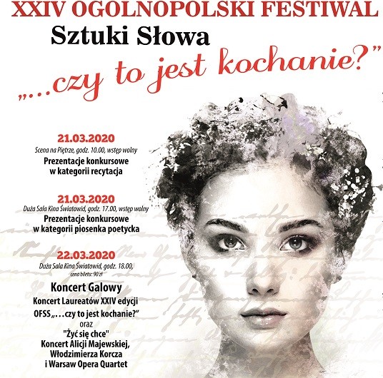 Elbląg, Ogólnopolski Festiwal Sztuki Słowa już za miesiąc