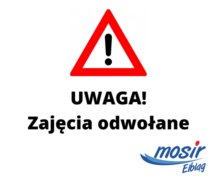Elbląg, Zajęcia sportowo-rekreacyjne odwołane Elbląg, Zajęcia sportowo-rekreacyjne odwołane
