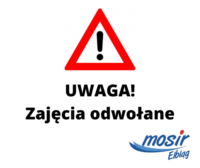 Elbląg, Zajęcia sportowo-rekreacyjne odwołane