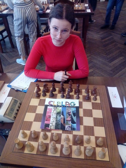 Elbląg, Dobry wynik Lidki Czarneckiej  (szachy)