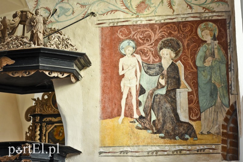 Elbląg, Jest dotacja na renowację średniowiecznych malowideł