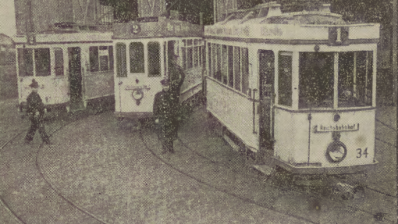 Elbląg, Dawno temu w Elblągu... o piątej rano wyjeżdżał pierwszy tramwaj Elbląg, Dawno temu w Elblągu... o piątej rano wyjeżdżał pierwszy tramwaj