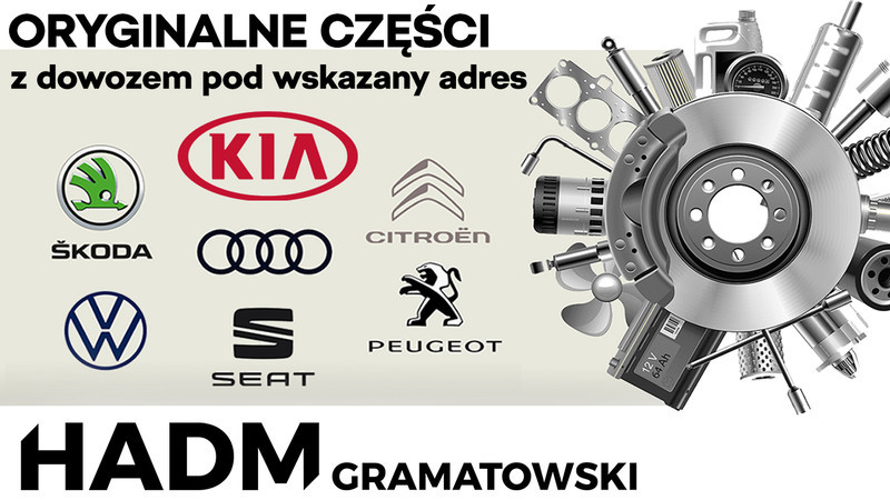 Oryginalne części bez wychodzenia z domu. Usługi „Door to door” w salonach HADM Gramatowski! Oryginalne części bez wychodzenia z domu. Usługi „Door to door” w salonach HADM Gramatowski!
