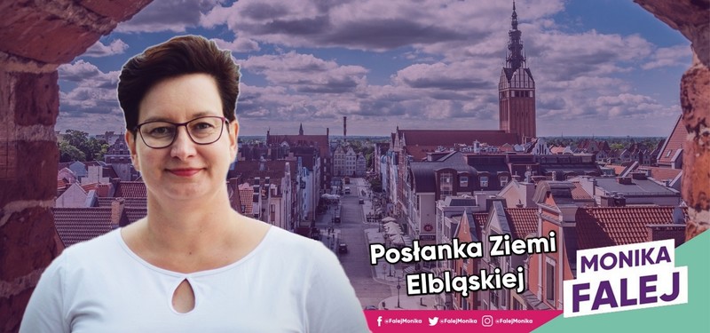 Monika Falej, posłanka RP, z okazji Święta Pracy Monika Falej, posłanka RP, z okazji Święta Pracy