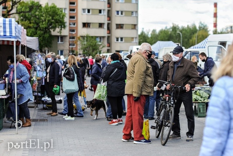 Elbląg, Targowisko ponownie jest otwarte