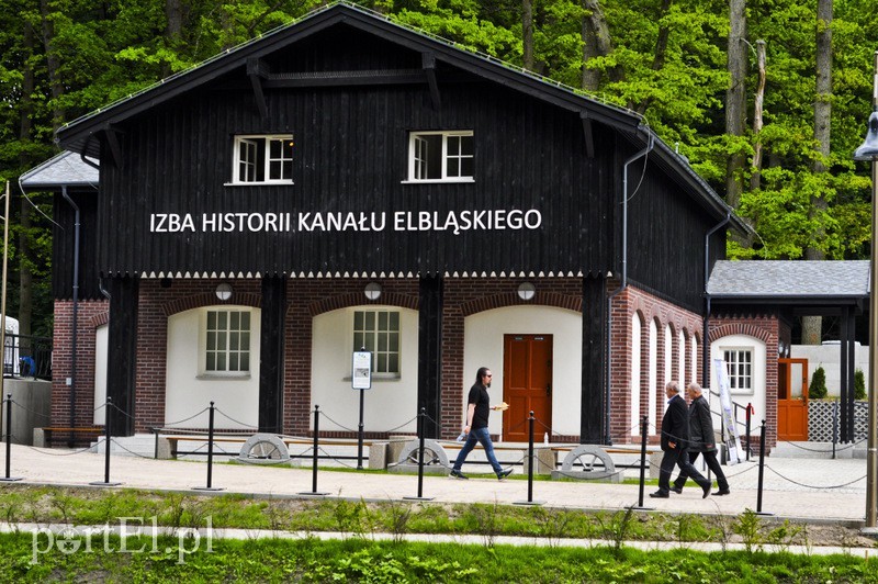 Elbląg, Izba Historii Kanału Elbląskiego dostępna dla zwiedzających