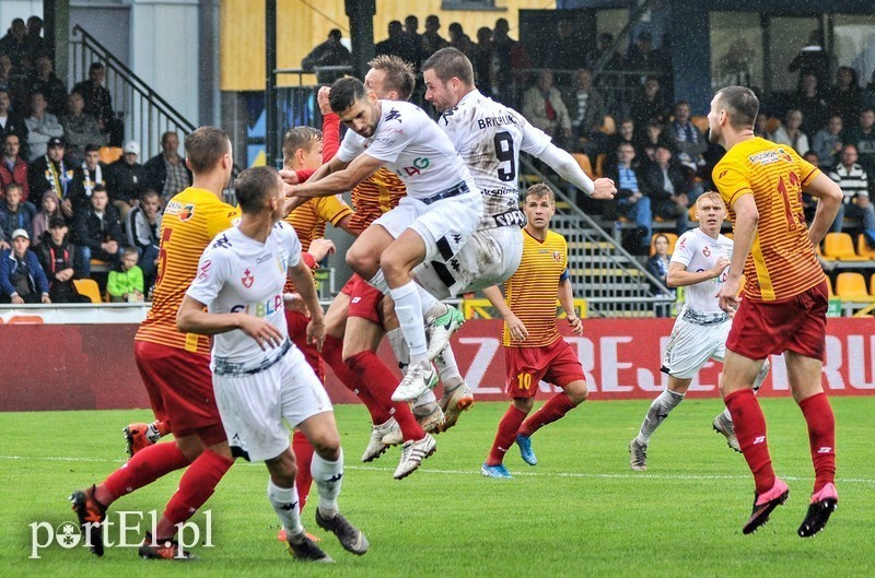 Elbląg, Jesienią w Elblągu Olimpia przegrała 1:2 Elbląg, Jesienią w Elblągu Olimpia przegrała 1:2