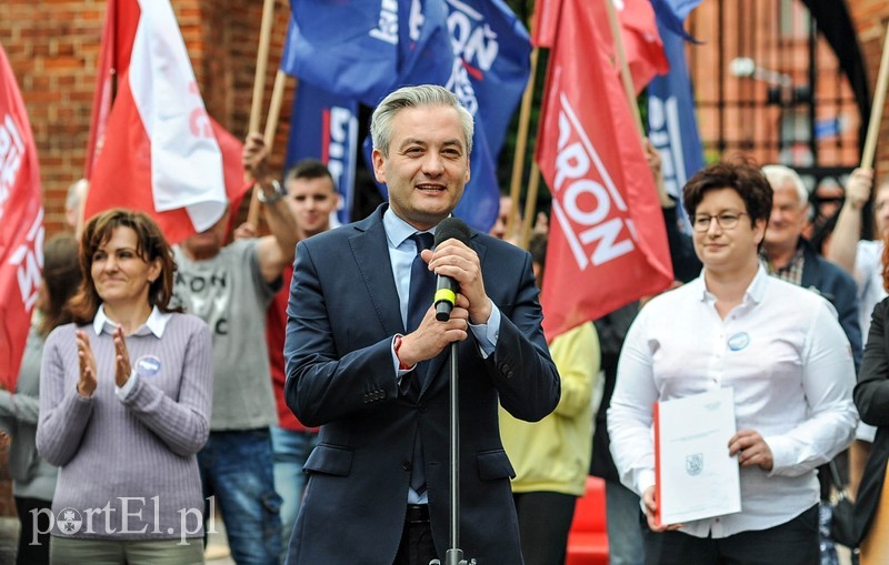 Elbląg, Robert Biedroń: Chcę być ambasadorem takich miast jak Elbląg Elbląg, Robert Biedroń: Chcę być ambasadorem takich miast jak Elbląg