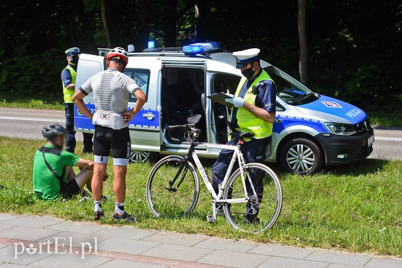 Elbląg, Zepchnął rowerzystę z drogi i odjechał  (aktualizacja)