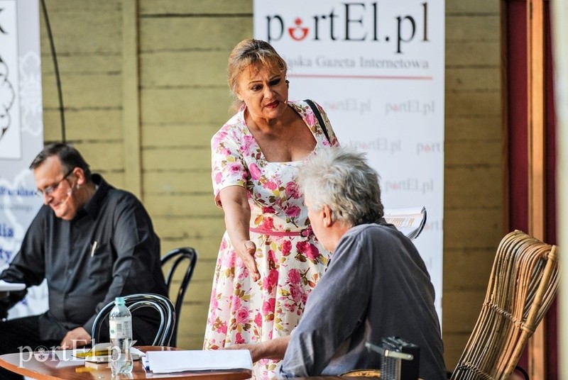 Elbląg, Irena Adamiak, Mariusz Michalski i Krzysztof Bartoszewicz (z lewej)