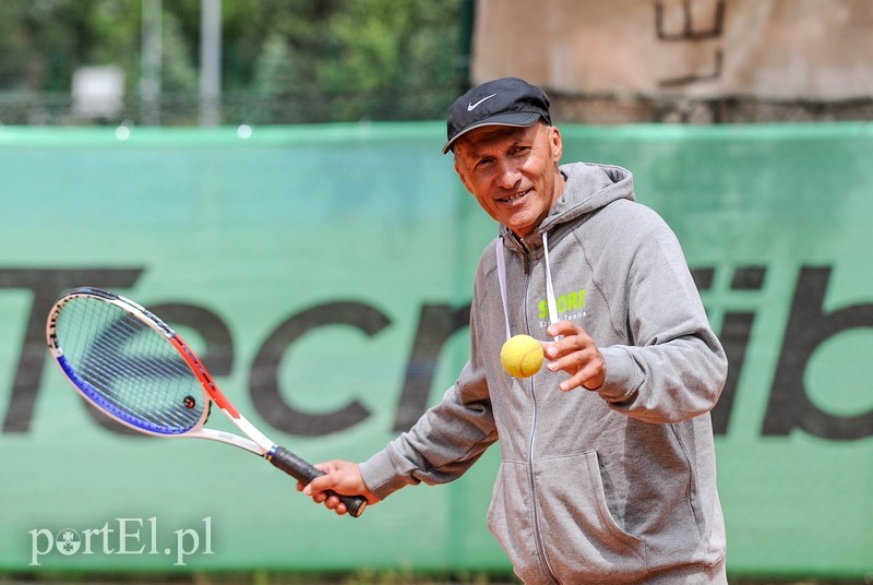Elbląg, Piotr Skorek, trener tenisa ziemnego w Elblągu