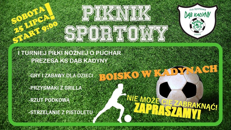 Elbląg, Dąb zaprasza na urodziny Elbląg, Dąb zaprasza na urodziny