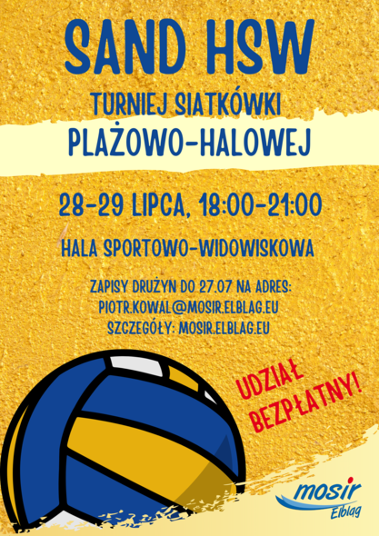 Elbląg, Turniej siatkówki plażowo-halowej w Elblągu