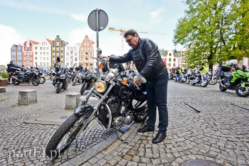 Elbląg, Witold Wróblewski kupił motor harley davidson w 2018 roku Elbląg, Witold Wróblewski kupił motor harley davidson w 2018 roku