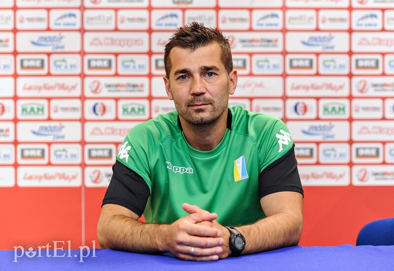 Elbląg, Łukasz Kowalski, trener Olimpii Elbląg, Łukasz Kowalski, trener Olimpii
