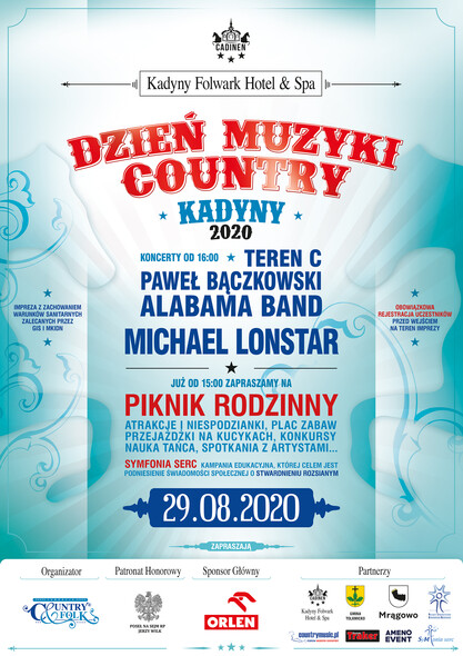 Elbląg, Dzień Muzyki Country w Kadynach