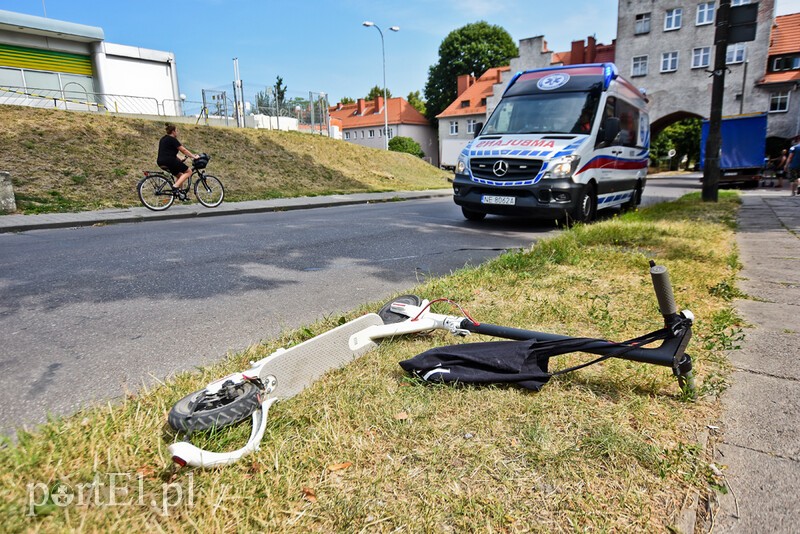 Elbląg, Potrącenie 11-latki na ul. Pionierskiej Elbląg, Potrącenie 11-latki na ul. Pionierskiej