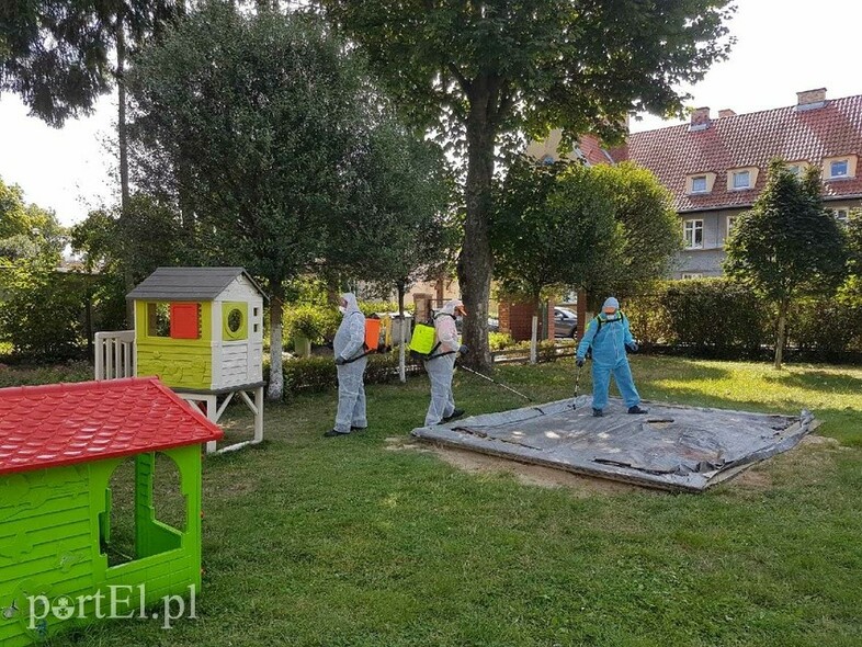 Elbląg, Przedszkole nr 11 przy ul. Kopernika zostało zdezynfekowane Elbląg, Przedszkole nr 11 przy ul. Kopernika zostało zdezynfekowane