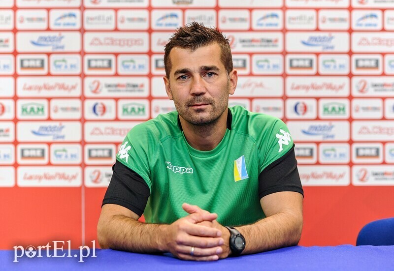 Elbląg, Łukasz Kowalski, trener Olimpii Elbląg, Łukasz Kowalski, trener Olimpii