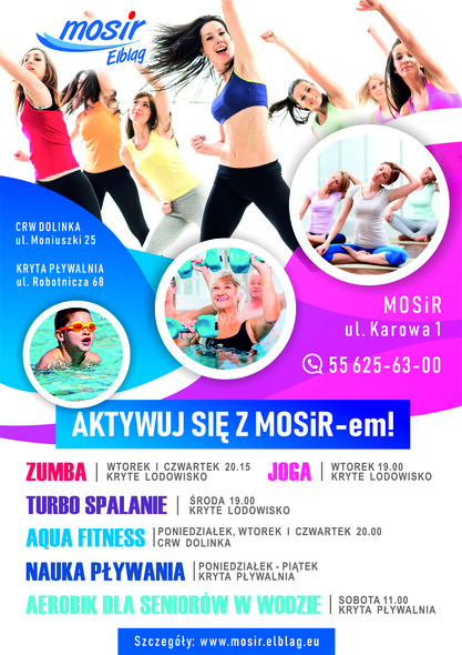 Elbląg, Zumba, Joga, Aqua Fitness i wiele innych zajęć Elbląg, Zumba, Joga, Aqua Fitness i wiele innych zajęć