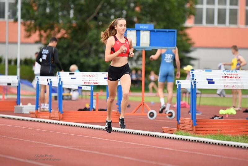 Elbląg, Maja Dalidowicz, biegaczka z MKS Truso Elbląg, Maja Dalidowicz, biegaczka z MKS Truso