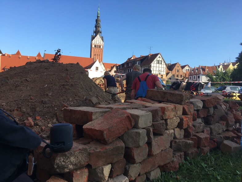 Elbląg, Szukają pozostałości elbląskiego zamku Elbląg, Szukają pozostałości elbląskiego zamku