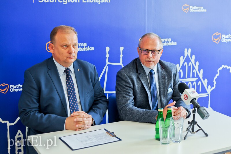 Elbląg, Konferencja w Koalicji Obywatelskiej, Elbląg, Konferencja w Koalicji Obywatelskiej,