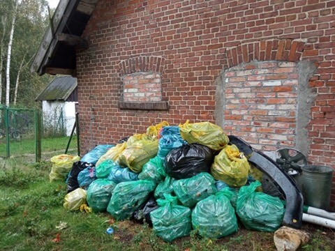 Elbląg, Nazbierali ponad 50 worów śmieci Elbląg, Nazbierali ponad 50 worów śmieci
