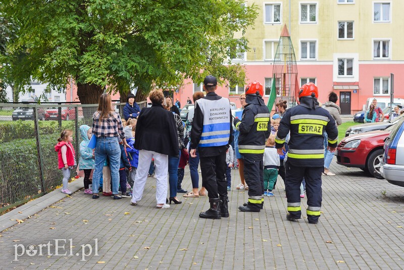 Elbląg, Ewakuacja przedszkola nr 10