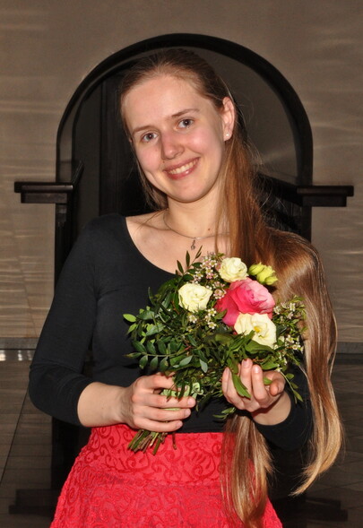 Elbląg, Magdalena Garbecka, stypendystka z 2019 r. Elbląg, Magdalena Garbecka, stypendystka z 2019 r.